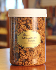 Granola "From a Monastery Kitchen" handcrafted at the Community of Jesus, available online from Paraclete Press